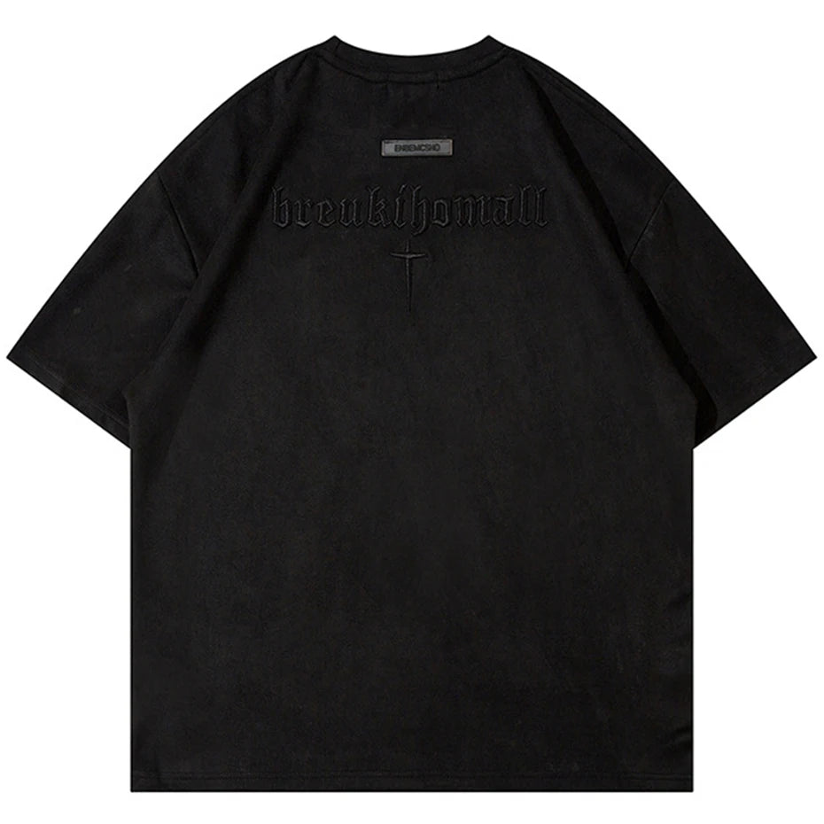 Cross Suede T-Shirt