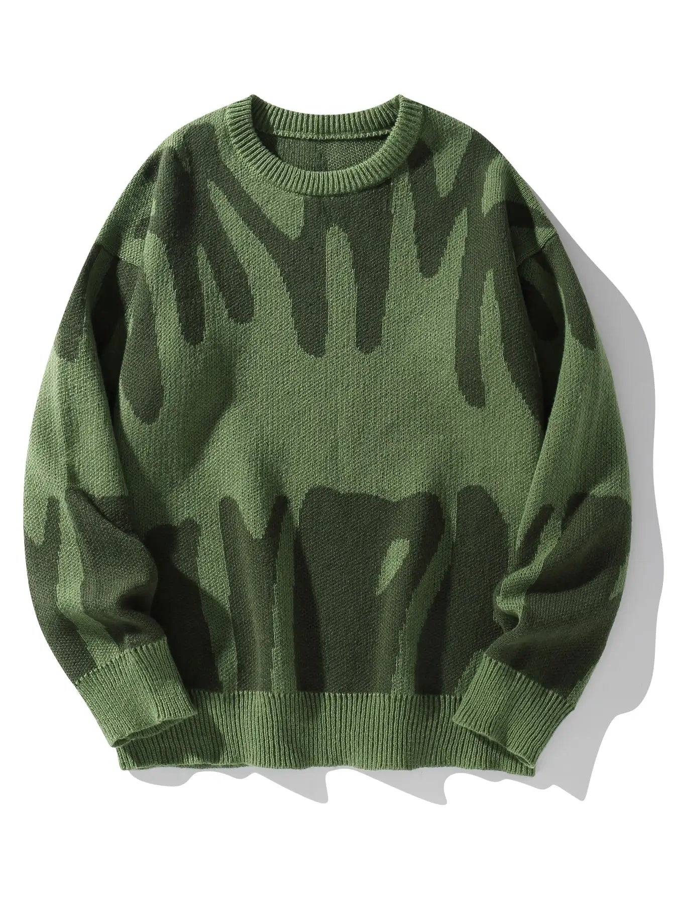Wavy Pattern Sweatshirt