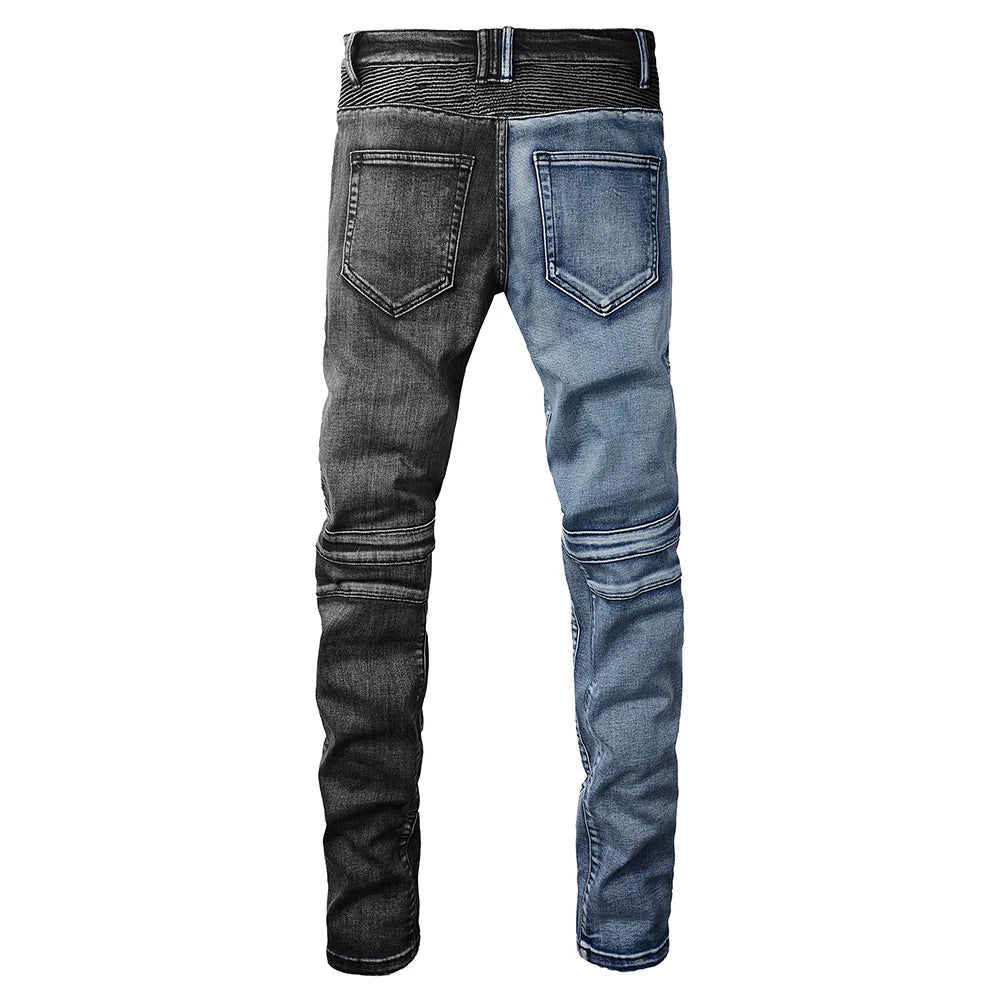 Double Color Jeans