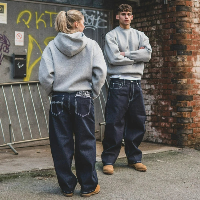 Losing Disk Baggy Jeans