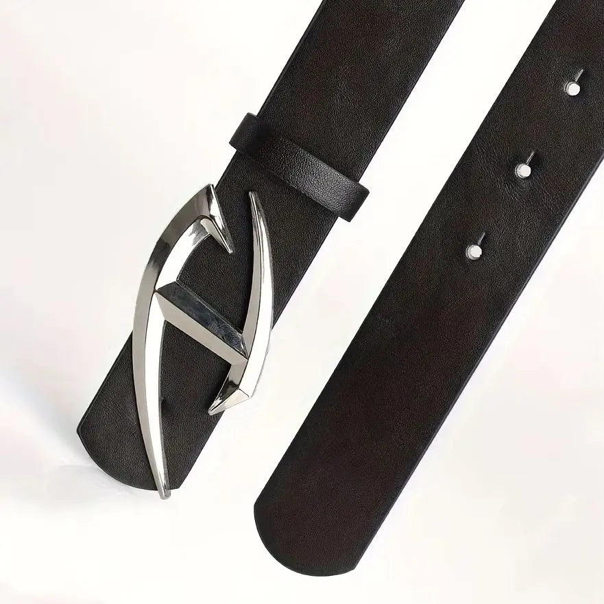 Drained Buckle Belt