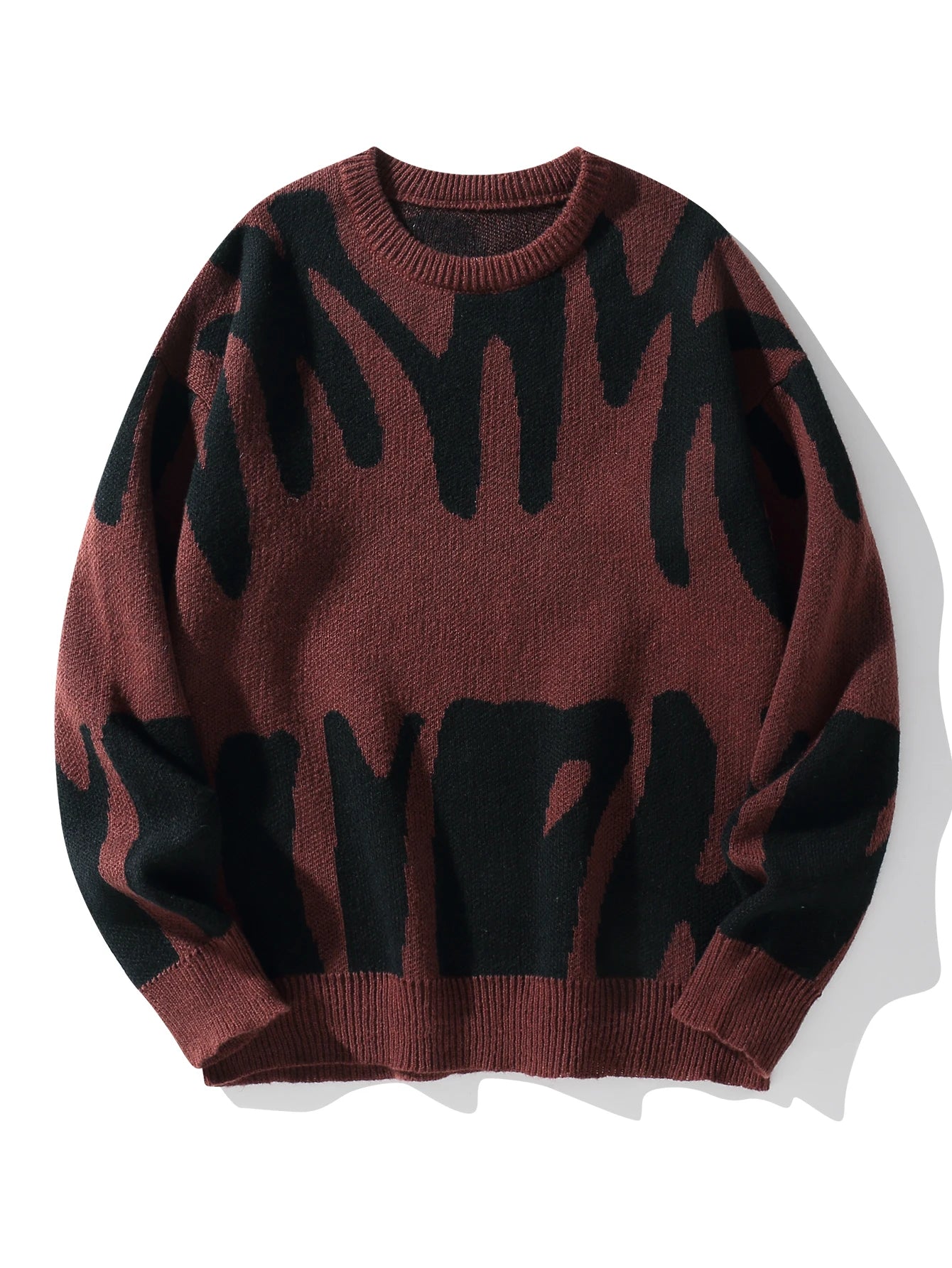 Wavy Pattern Sweatshirt