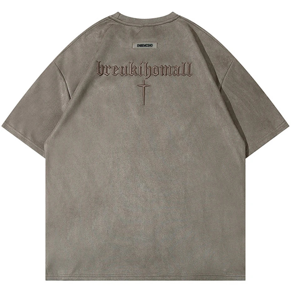 Cross Suede T-Shirt