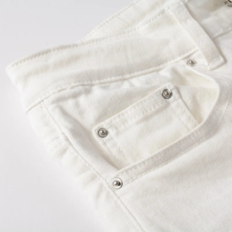 White Milk Jeans