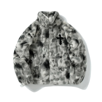 Street Camo Pile Jacket