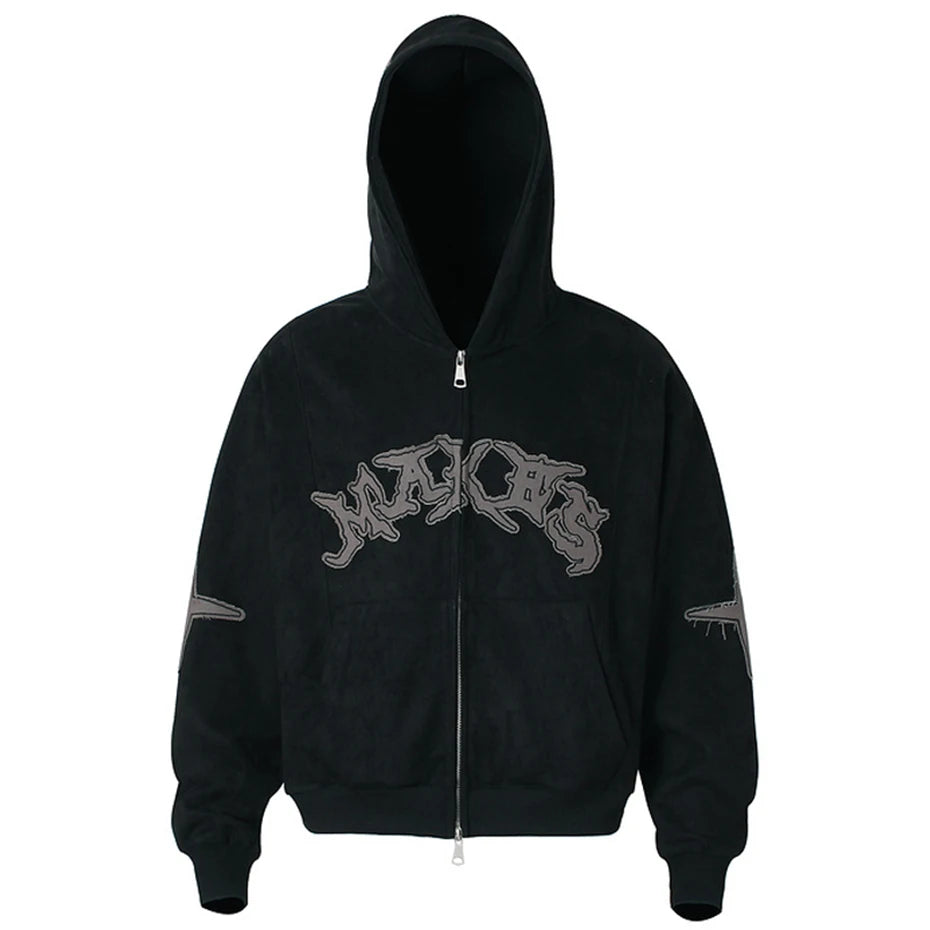 Rigged Crop Hoodie