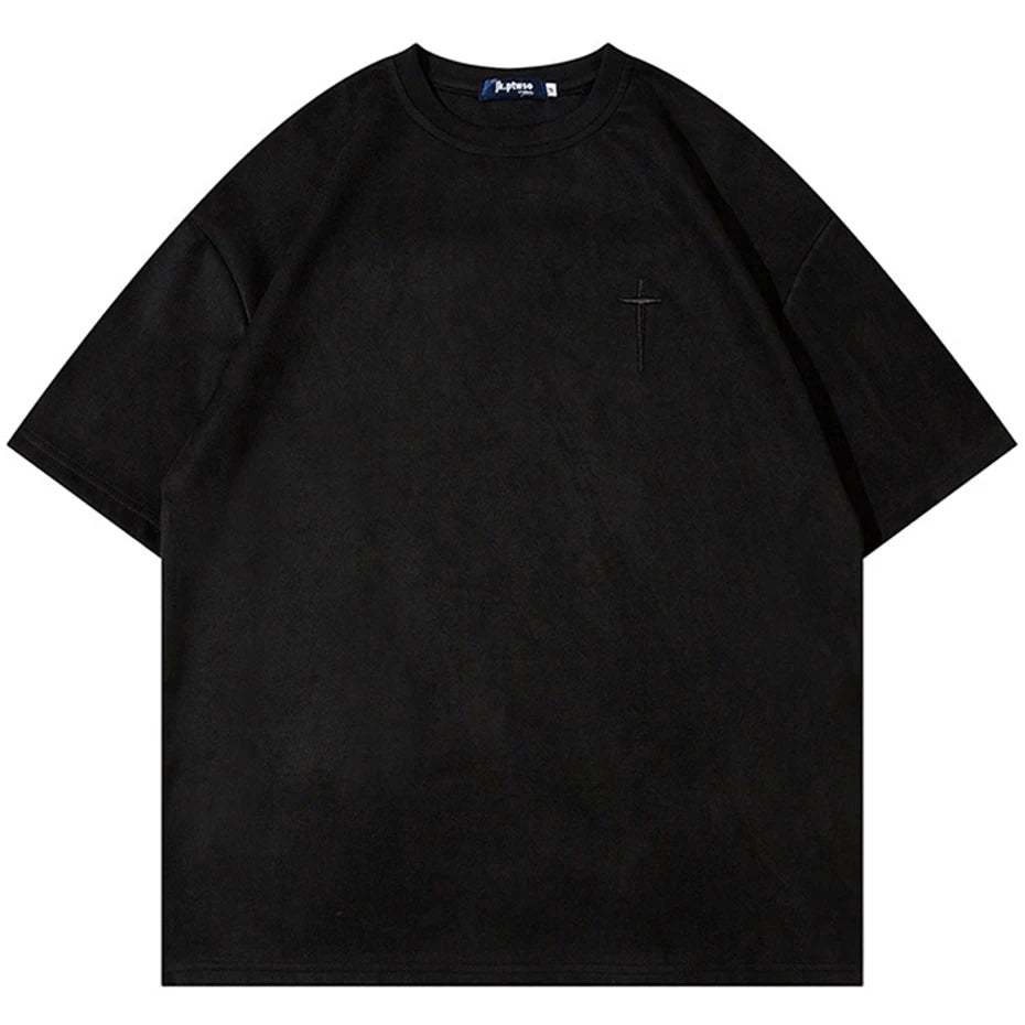 Cross Suede T-Shirt