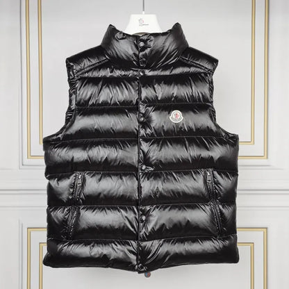 MONCLER SLEEVELESS - BORMES BLACK