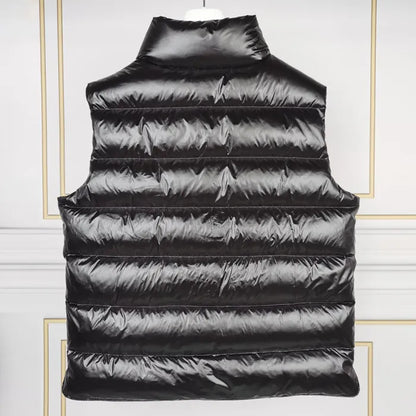 MONCLER SLEEVELESS - BORMES BLACK