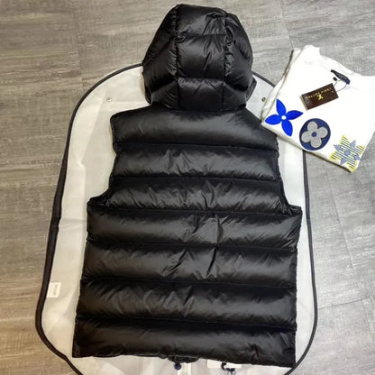 MONCLER SLEEVELESS - MATT BLACK