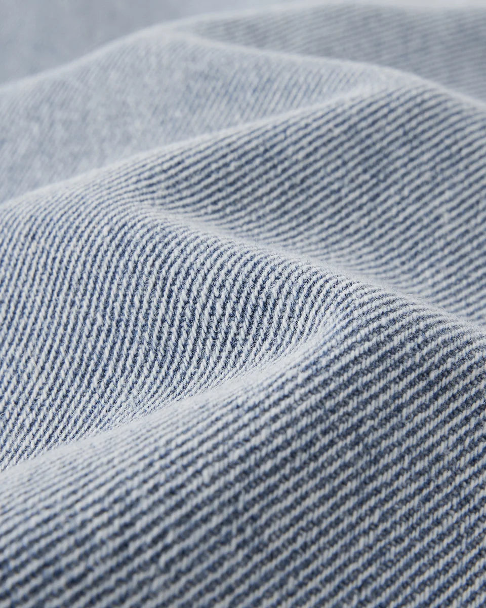 STRAIGHT BLUE BAGGY JEANS