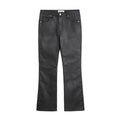 Waxed Black Jeans