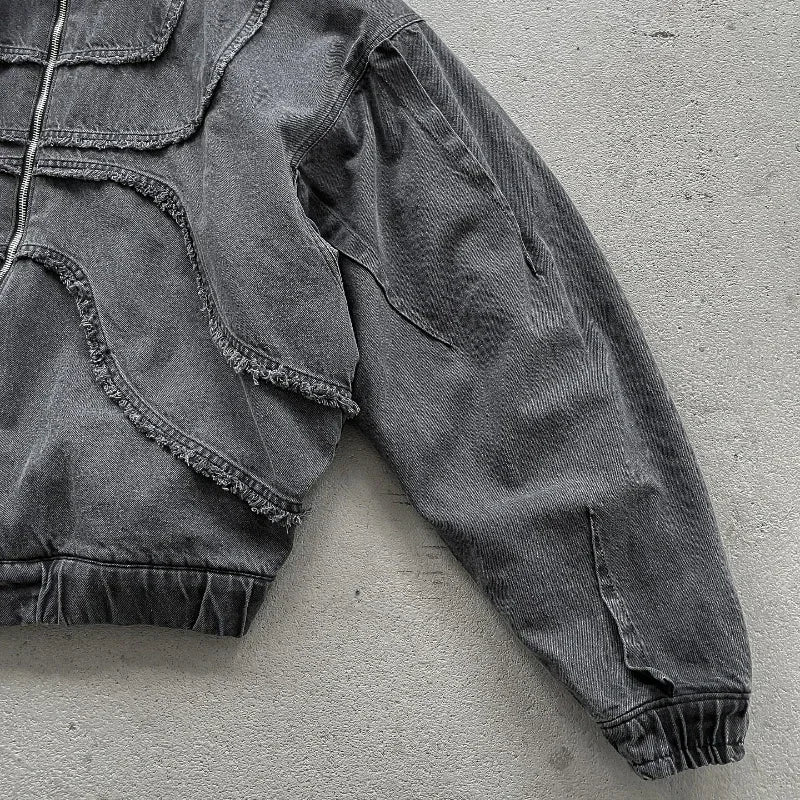 Zipped Mask Hoodie