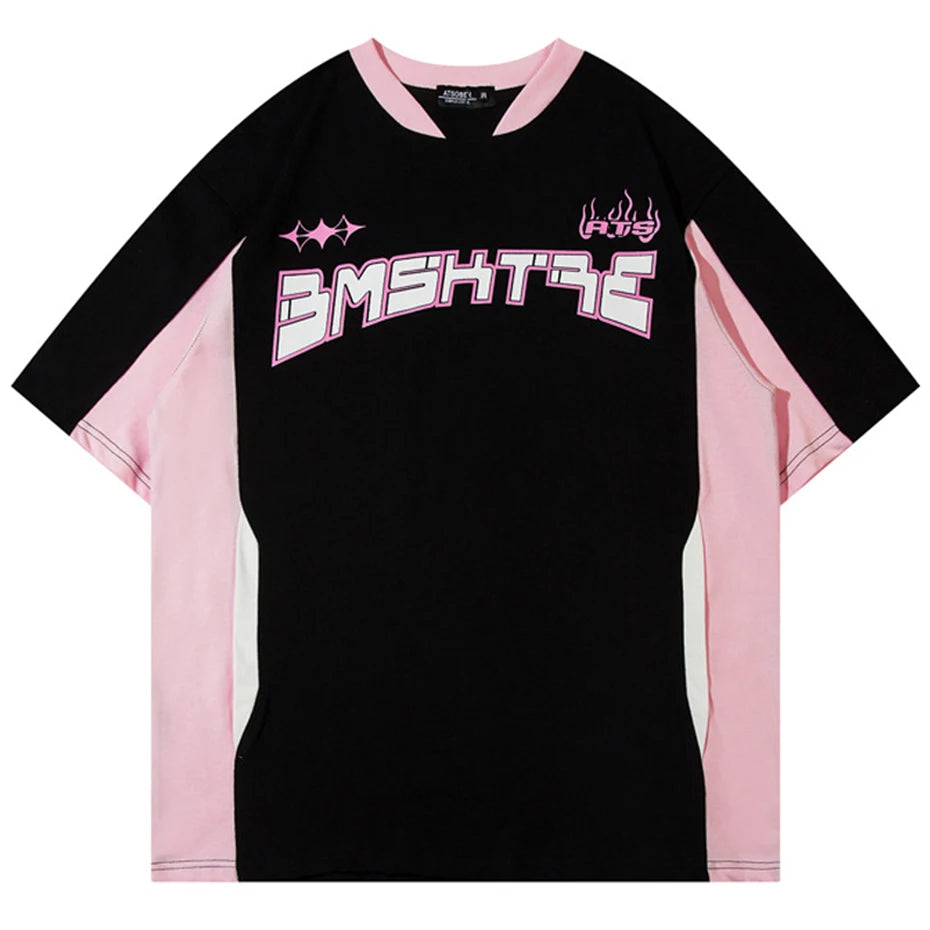Emshtre Flame Text T-Shirt
