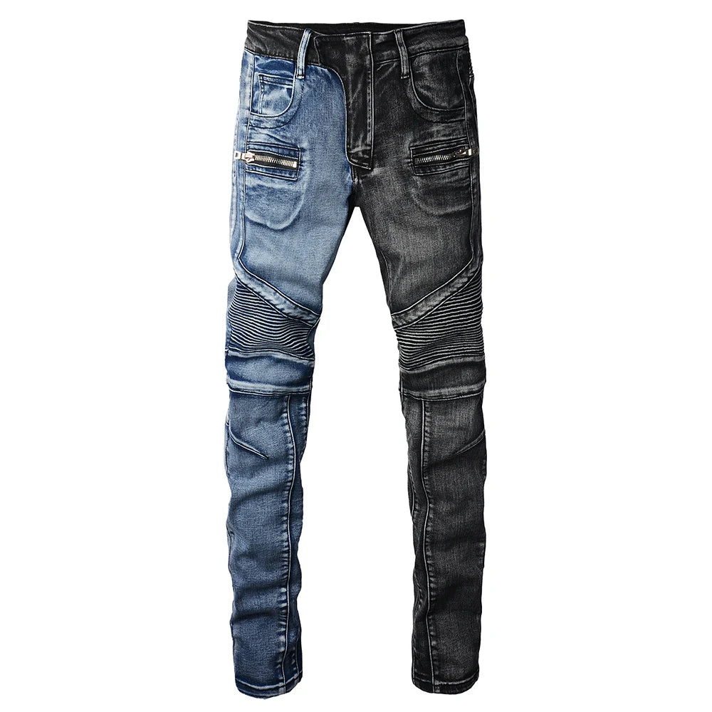 Double Color Jeans