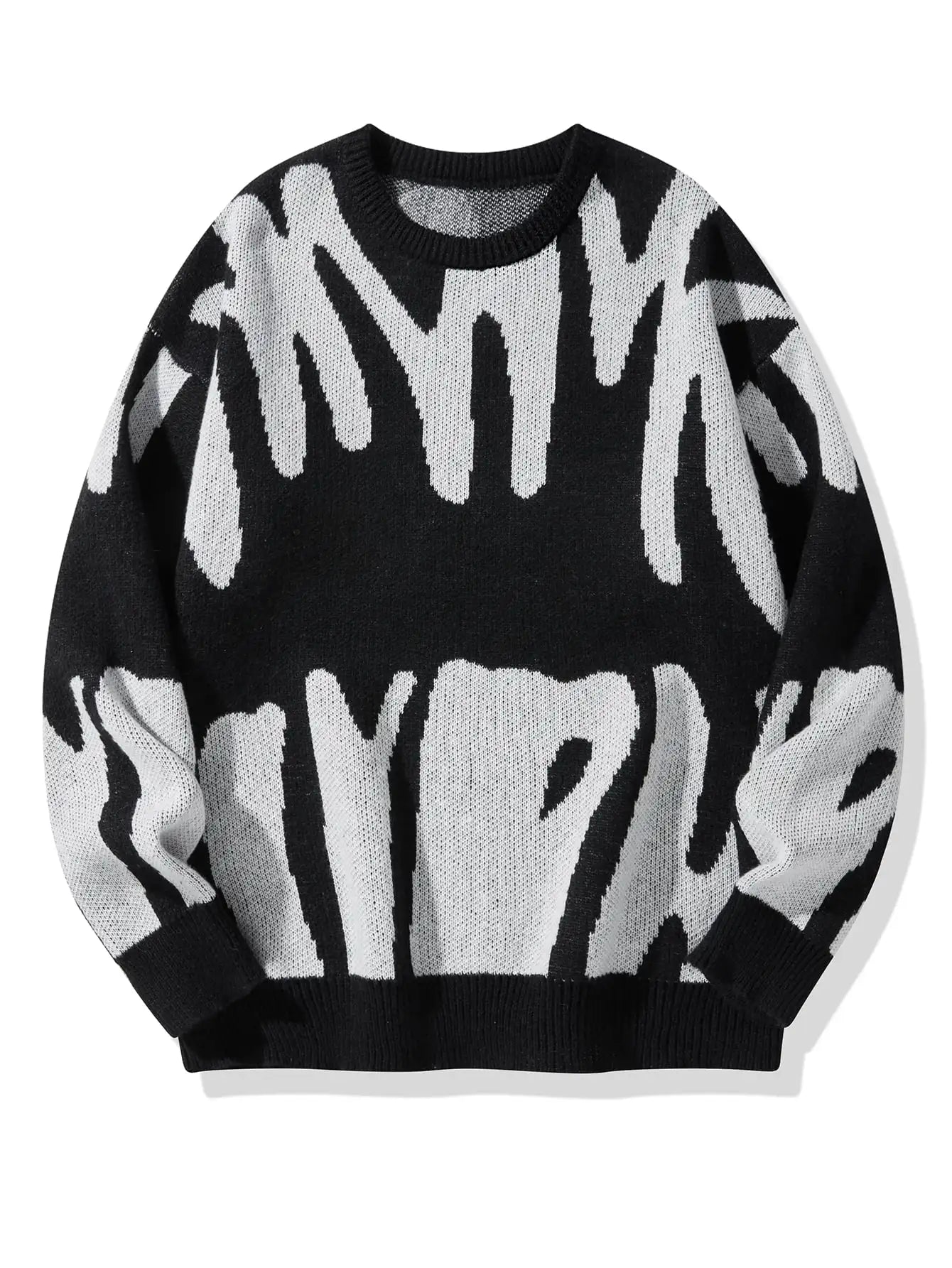 Wavy Pattern Sweatshirt