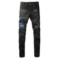 Blue Snake Jeans