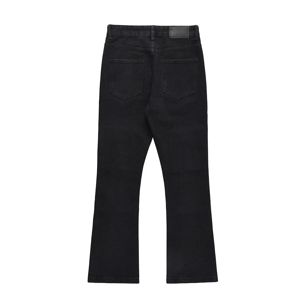 Holder Black Flare Jeans