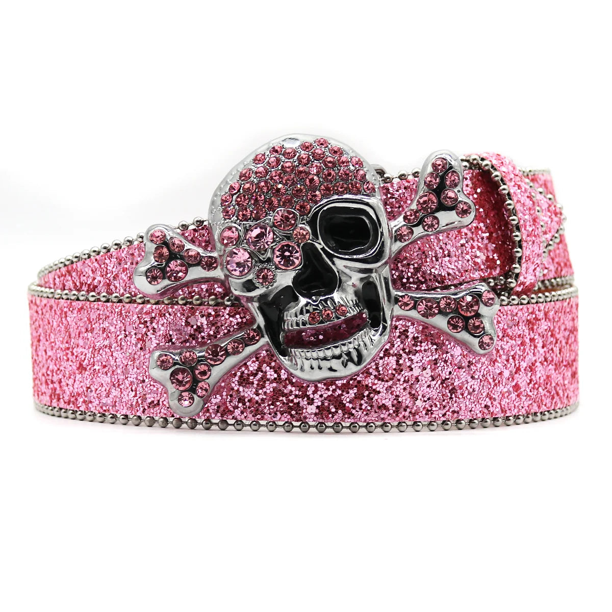 Skull Crystal Belt