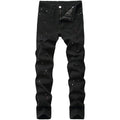 Black Painted Jeans