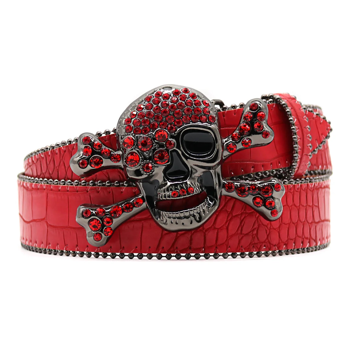 Skull Crystal Belt
