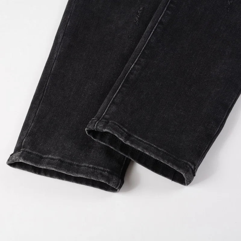 Black Bandana Jeans
