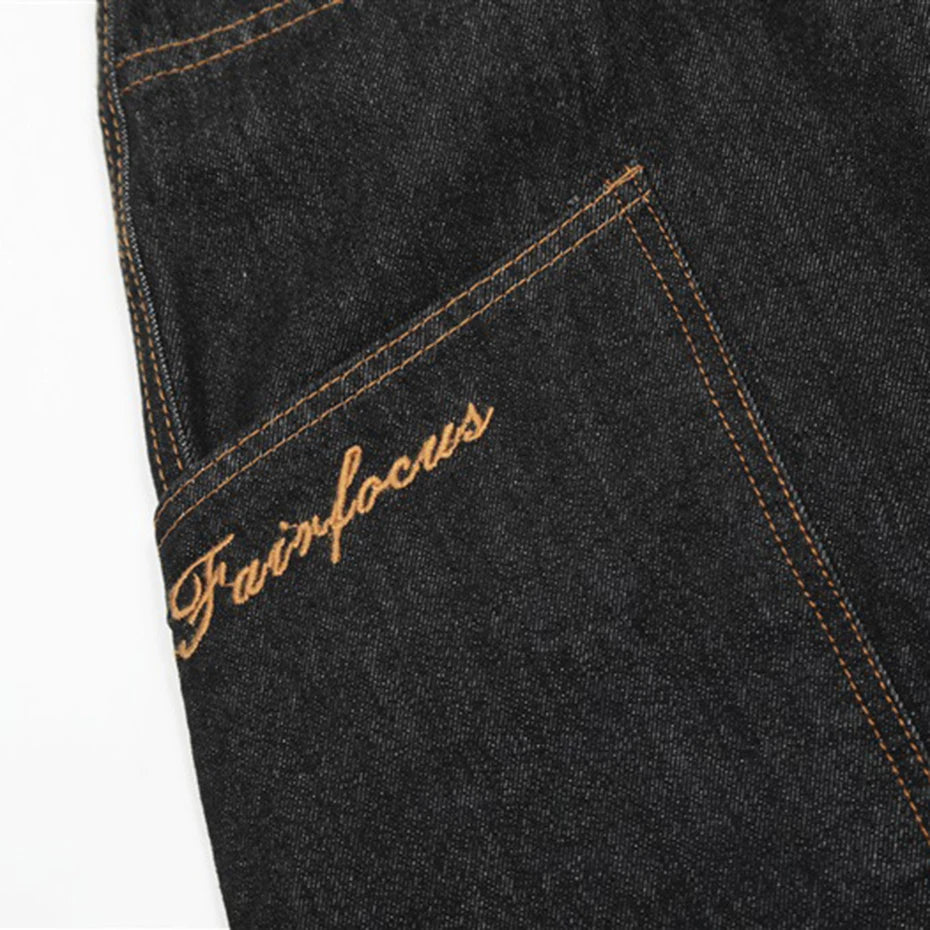 BLACK FORCE BAGGY JEANS