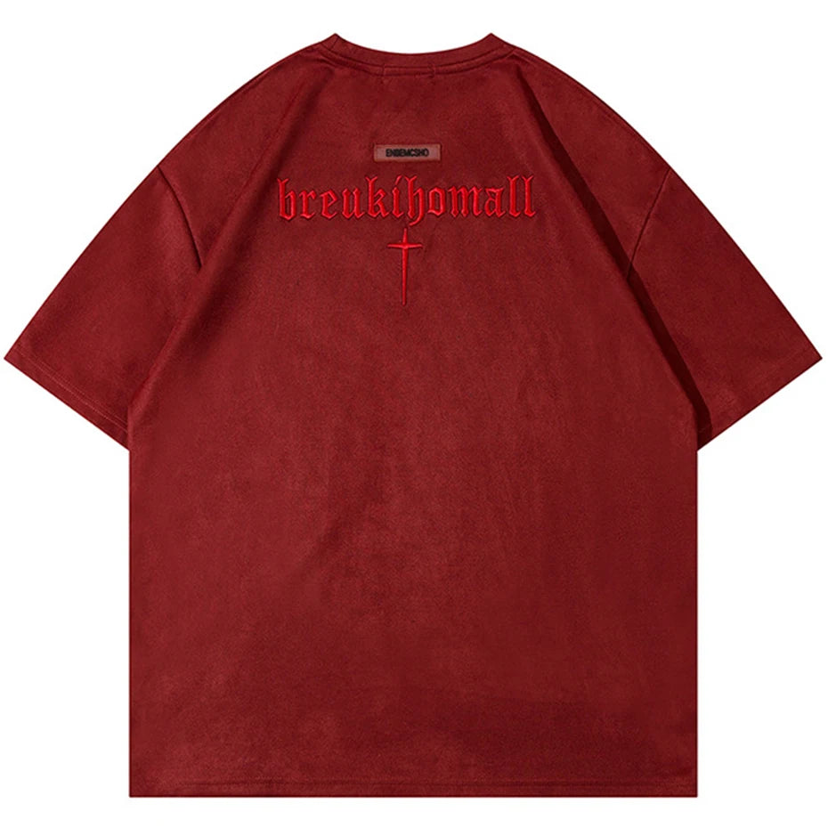 Cross Suede T-Shirt
