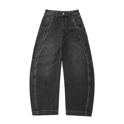 Single Rinestone Stripes Jeans