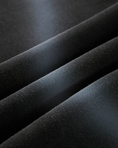 Spray Waves Black Hoodie