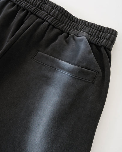 Spray Waves Black Hoodie