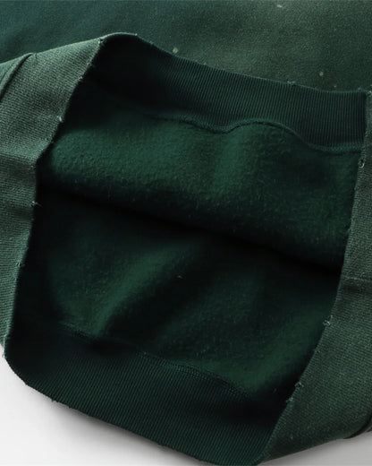 Stained Washed Green Hoodie