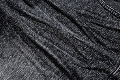 Stretched Black Flare Jeans