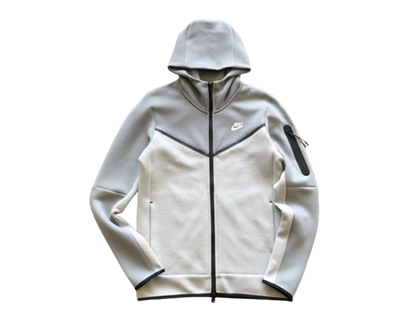 TECH FLEECE – WHITE/GREY