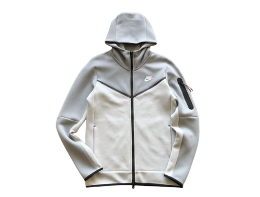 TECH FLEECE – WHITE/GREY