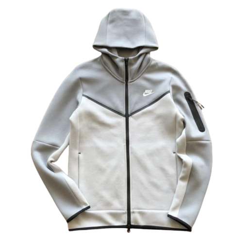 TECH FLEECE – WHITE/GREY