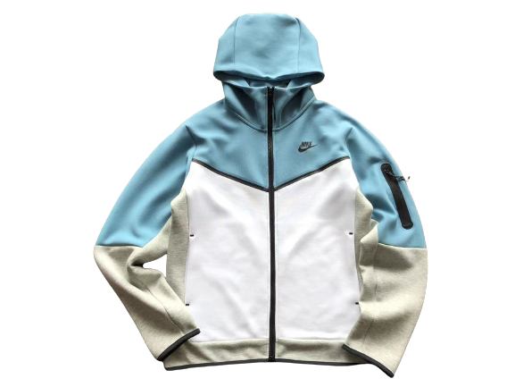 TECH FLEECE – WHITE/LIGHT &amp; BLUE/GREY