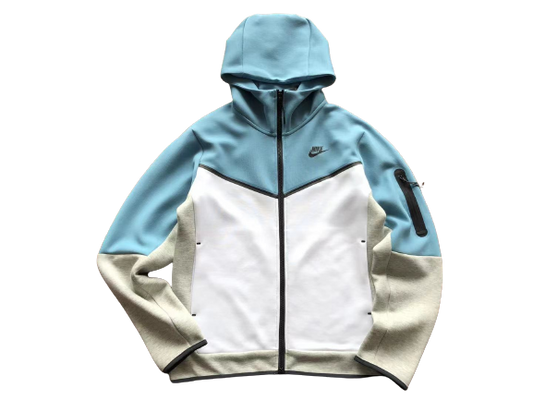 TECH FLEECE – WHITE/LIGHT & BLUE/GREY