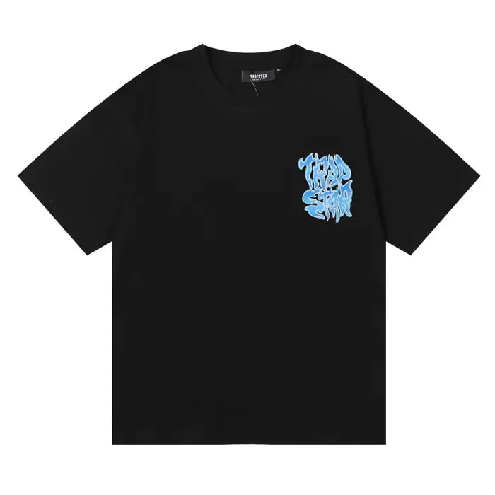 TRAPSTAR SHIRT - BLUE SMOKE BLACK