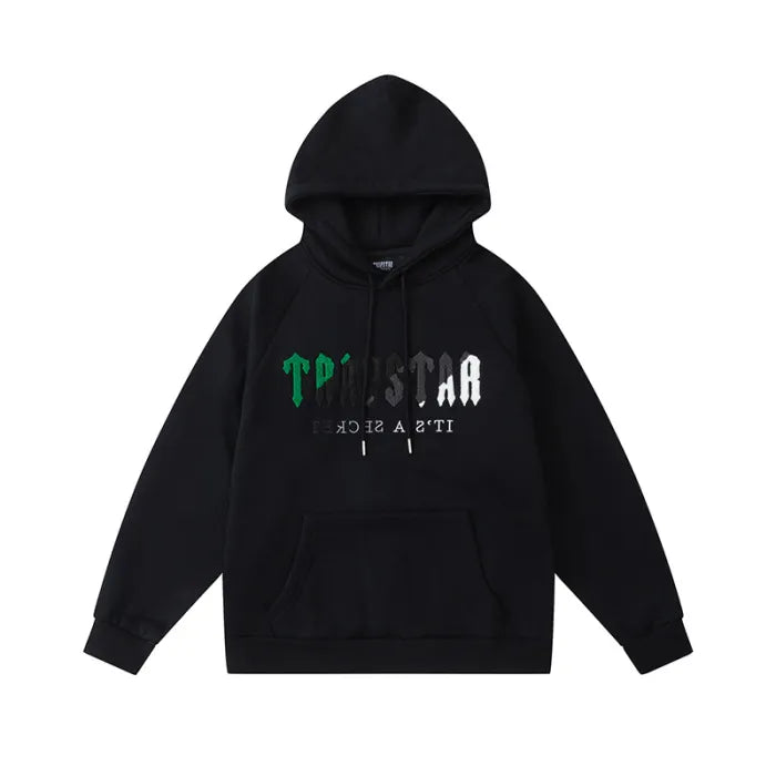 TRAPSTAR SET - GREEN CHENILLE DECODED BLACK