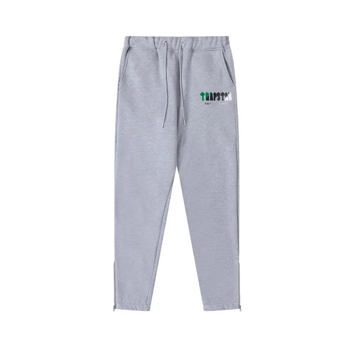 TRAPSTAR SET - GREEN CHENILLE DECODED GRAY