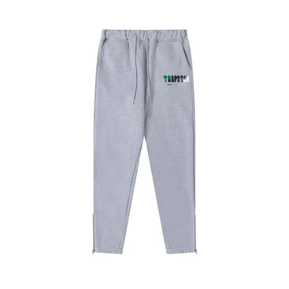 TRAPSTAR SET - GREEN CHENILLE DECODED GRAY