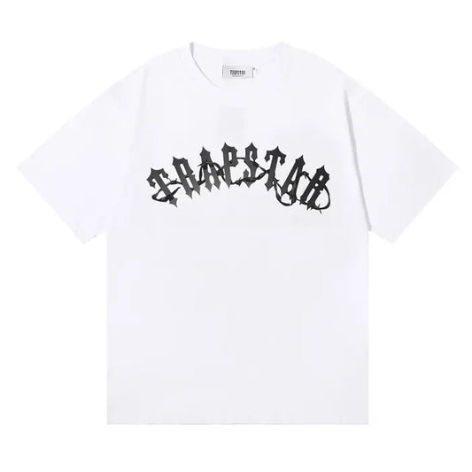 TRAPSTAR SHIRT - EMBED WIRE WHITE