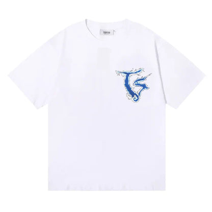 TRAPSTAR SHIRT - SAILING BOAT WHITE