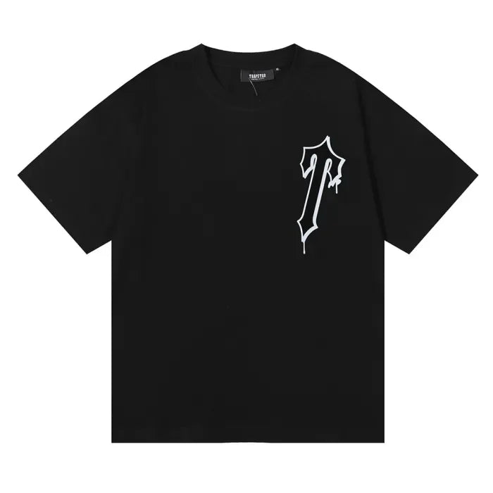 TRAPSTAR SHIRT - STREET ART BLACK