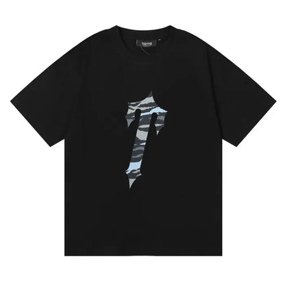 TRAPSTAR SHIRT - TIGER ICE BLACK