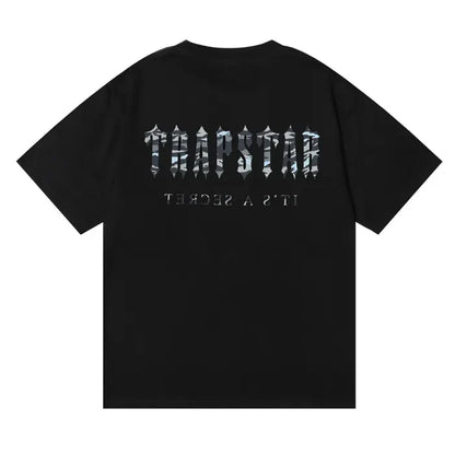 TRAPSTAR SHIRT - TIGER ICE BLACK