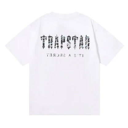 TRAPSTAR SHIRT - TIGER ICE WHITE