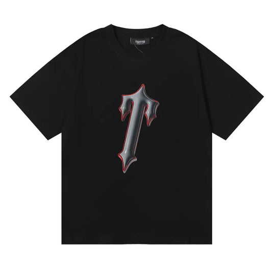 TRAPSTAR SHIRT - RELIEF GRAY BLACK