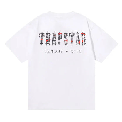 TRAPSTAR SHIRT - TIGER RED WHITE